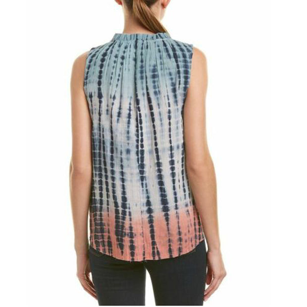 Lilla P Tie & Dye Printed Tank Blouse Top XS