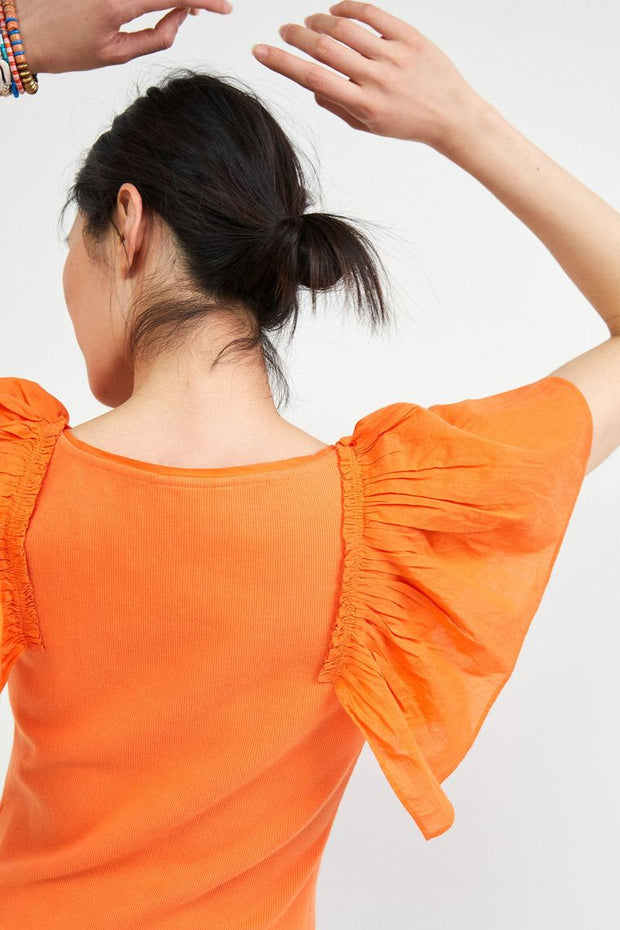 Maeve Anthropologie 飘袖衬衫上衣