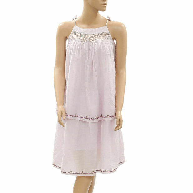 Happy X Nature Kate Hudson Embroidered Dress M