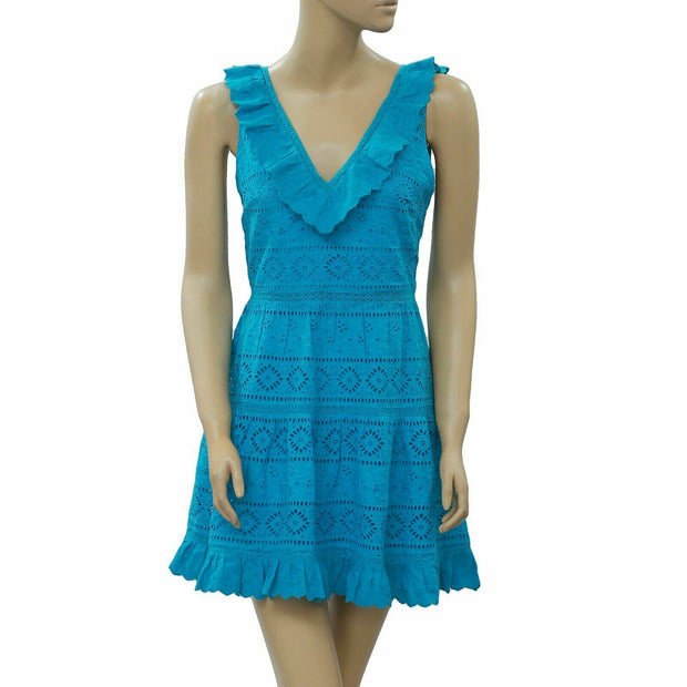 Alice + Olivia Cantara Ruffle Mini Dress XS