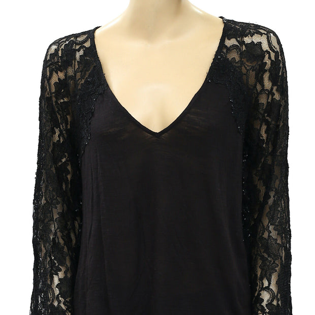 Ecote Urban Outfitters Lace Shirt Tunic Top M
