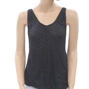 Free People Wrap Braided Striped Tank Blouse Top S