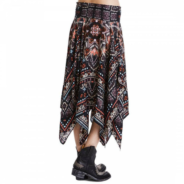 Odd Molly Anthropologie Pancho Midi Skirt S 1