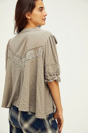 Free People Walk In The Park 衬衫上衣