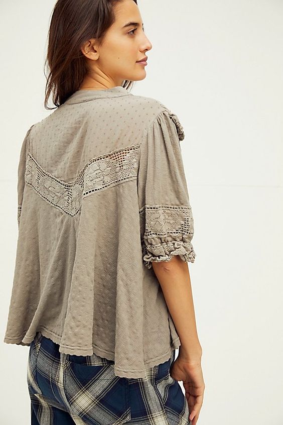 Free People Walk In The Park 衬衫上衣