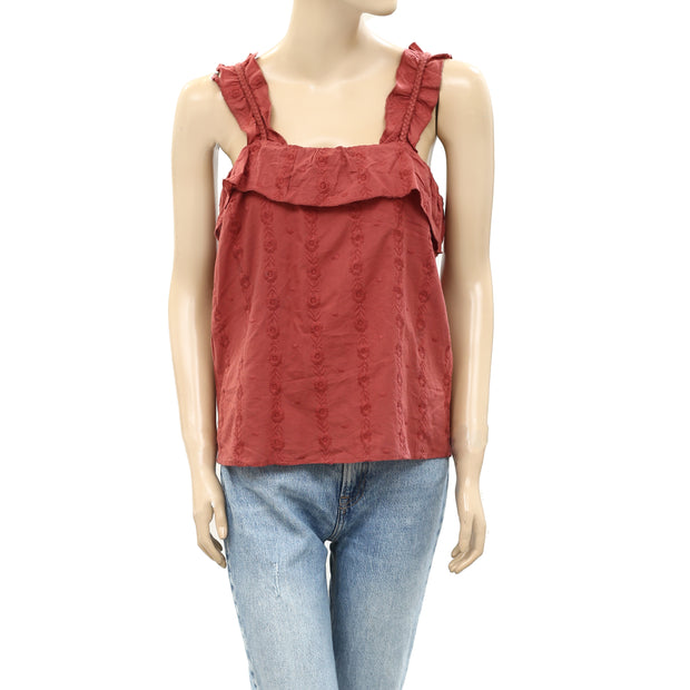 Sezane Paris Hermine Blouse Top