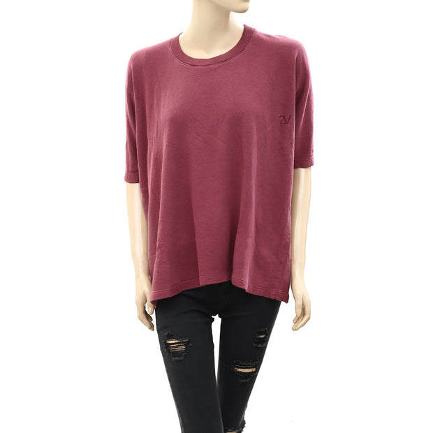 Zadig & Voltaire Portland Solid Sweatshirt Top S