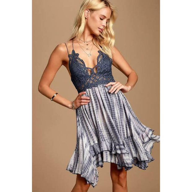 Free People FP One Adella Slip Mini Dress