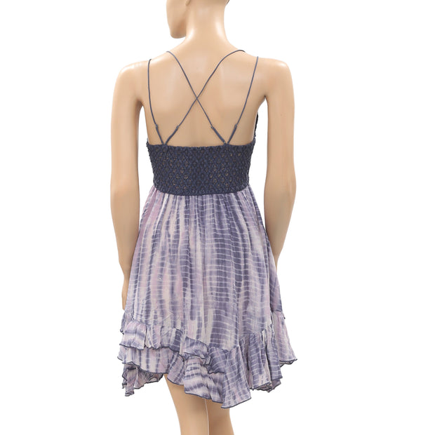 Free People FP One Adella Slip Mini Dress