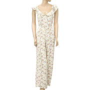 Denim & Supply by Ralph Lauren Open-Back Floral Printed Jumpsuit