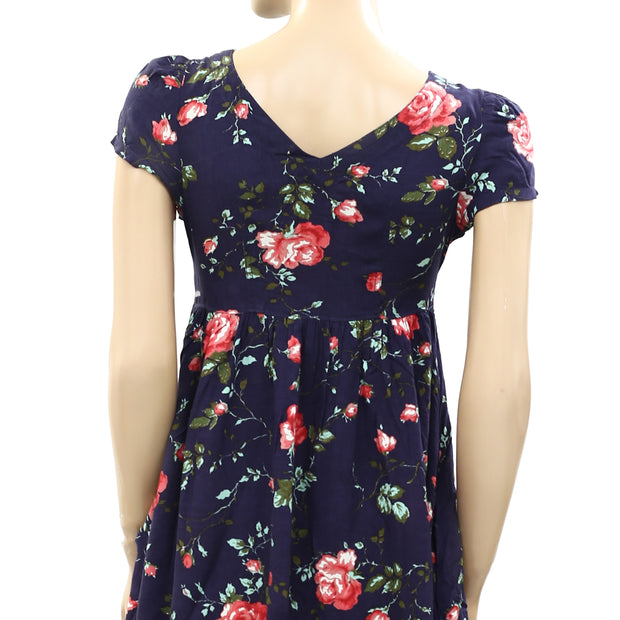 Denim & Supply Ralph Lauren Floral Printed Mini Dress