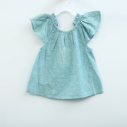 White Chocolate Kids Girls Striped Printed Top 3-4 Year