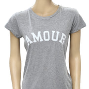 Zadig & Voltaire Skinny Amour PR Printed T-Shirt Top