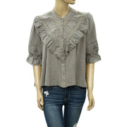 Free People Walk In The Park 衬衫上衣