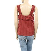 Sezane Paris Hermine Blouse Top