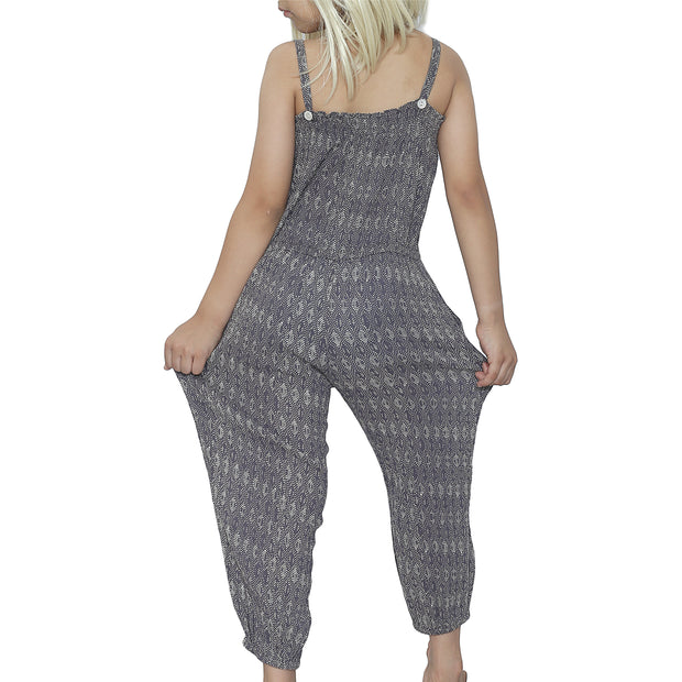 Bonpoint Kids Girls Retro Printed Jumpsuit 6 Years