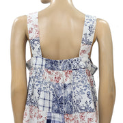 Urban Outfitters Maya Cropped Babydoll Top