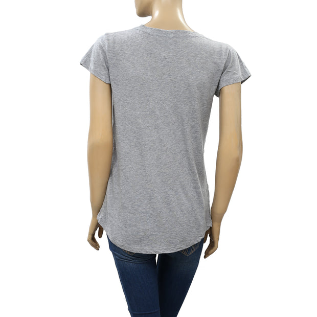 Zadig & Voltaire Skinny Amour PR Printed T-Shirt Top