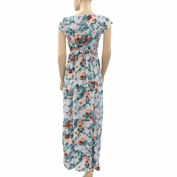 Kimchi Blue Urban Outfitters Printed Maxi Dress  M