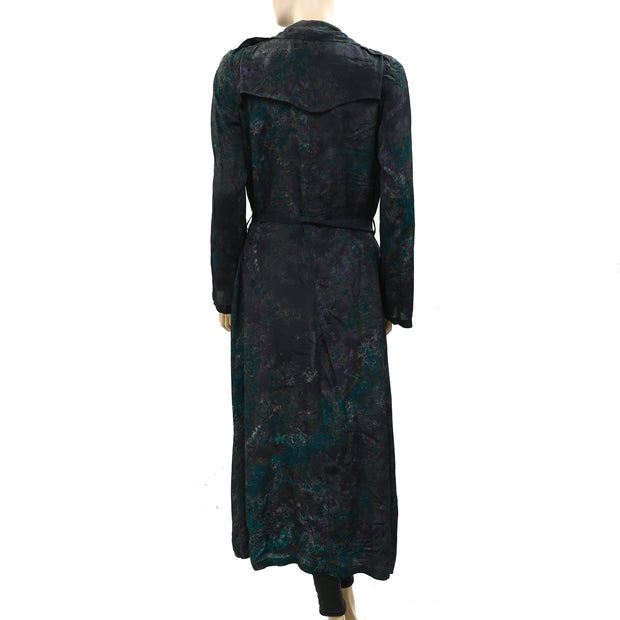 Mes Demoiselles Paris Kimono Jurk Moldavite Coat Coverup Top S 38