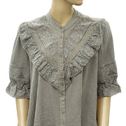 Free People Walk In The Park 衬衫上衣