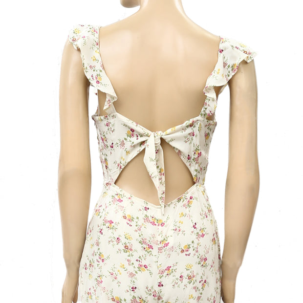 Denim & Supply by Ralph Lauren Open-Back Floral Printed Jumpsuit
