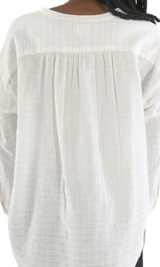 Des Petits Hauts Felicia Shimmer Tunic Top