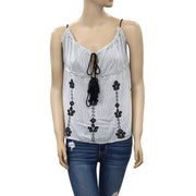 Odd Molly Anthropologie Paisley Embroidered Blouse Top S-1