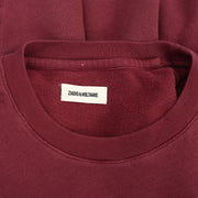 Zadig & Voltaire Portland Solid Sweatshirt Top S