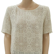 Des Petits Hauts Jacob 蕾丝衬衫短款上衣
