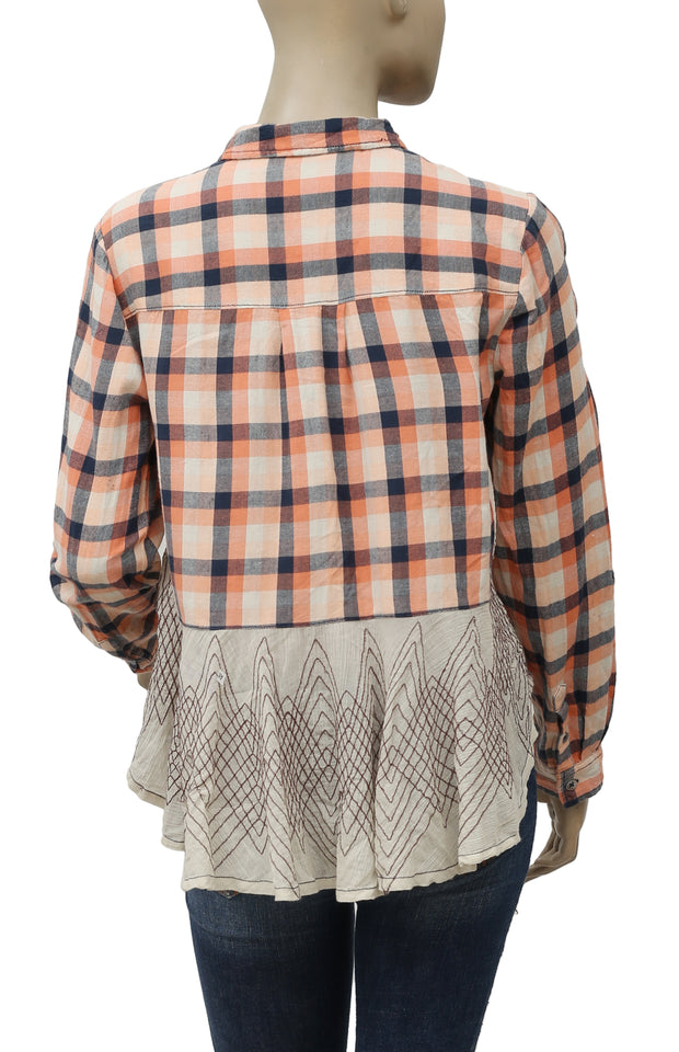 Holding Horses Anthropologie Cedar Grove Top M