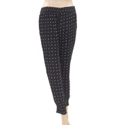 Out From Under Printed Smocked Pants M