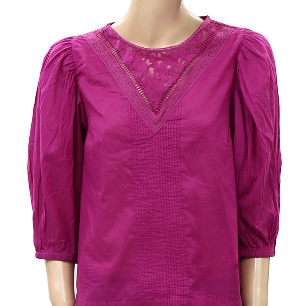 Farm Rio Anthropologie Kelsie Blouse Top