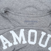Zadig & Voltaire Skinny Amour PR Printed T-Shirt Top