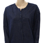 Des Petits Hauts Felicia Shimmer Blouse Top
