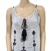 Odd Molly Anthropologie Paisley Embroidered Blouse Top S-1