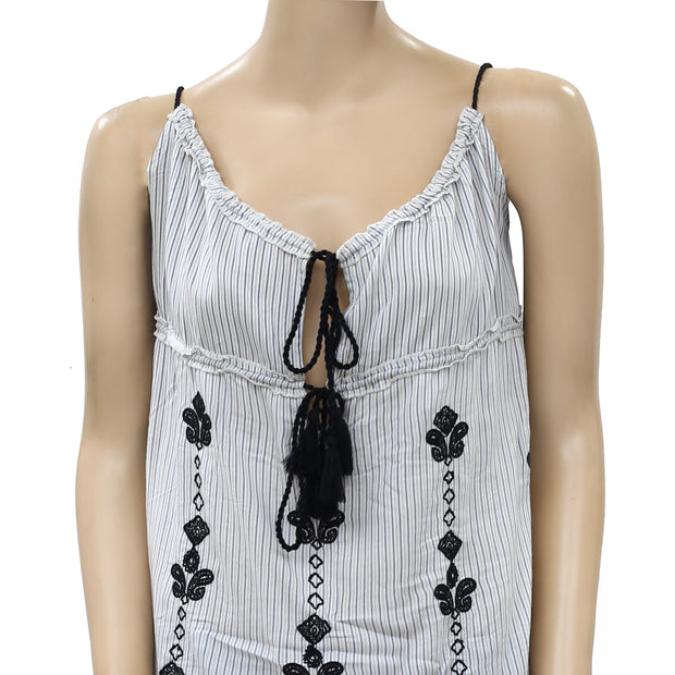 Odd Molly Anthropologie Paisley Embroidered Blouse Top S-1