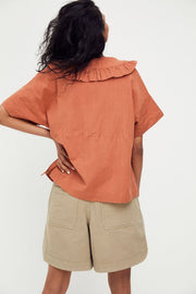 Free People Endless Summer The Simple Pleasures 衬衫上衣 L