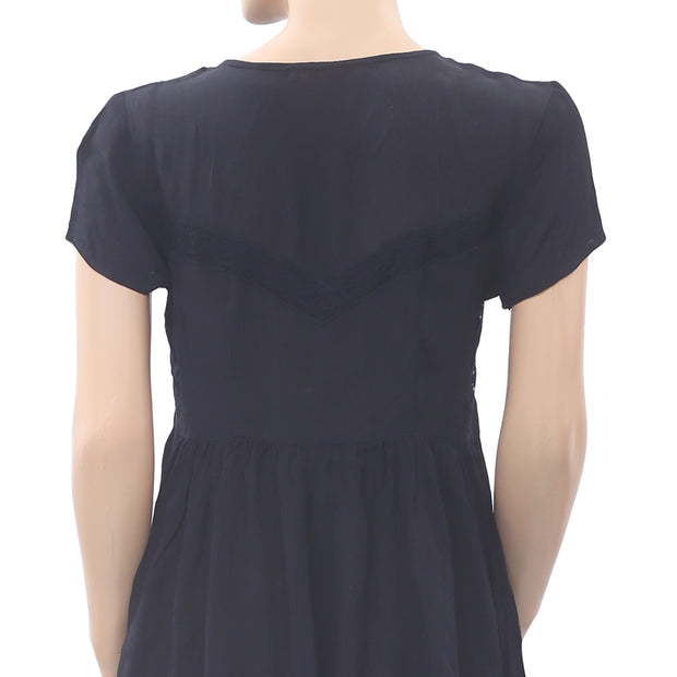 Staring At Stars Urban Outfitters Floral Lace Mini Dress S