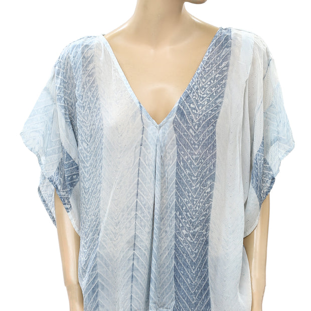 Frye x Anthropologie Pleated Box Blouse Top