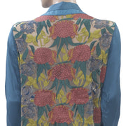 Varun Bahl Anthropologie 网布刺绣衬衫上衣 M