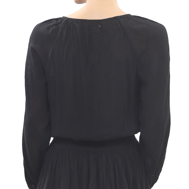 Denim & Supply Ralph Lauren Smocked Mini Dress