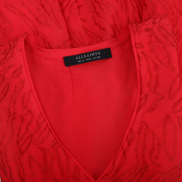 All saints Rosi Ani Shift Mini Dress S-6