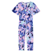 Lilly Pulitzer Girls Mini Maliah Floral Jumpsuit Dress