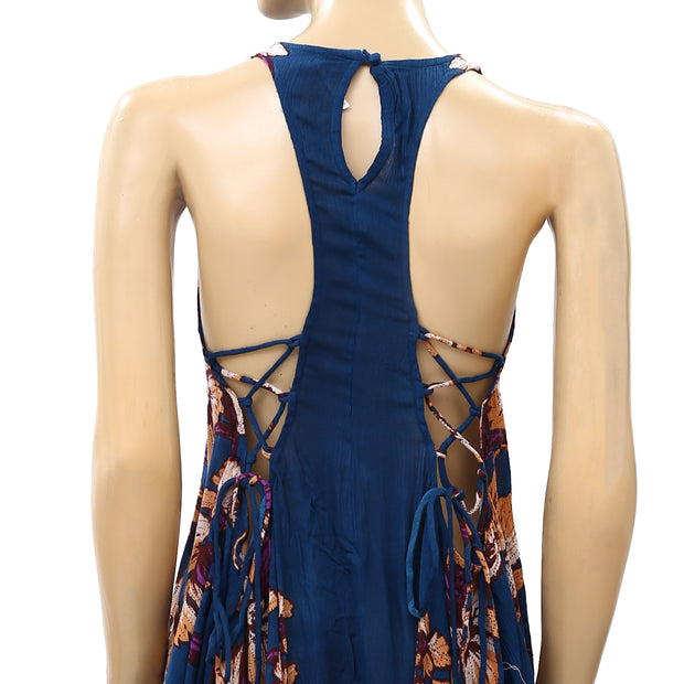 Free People Paint The Sun Slip Tunic Dress