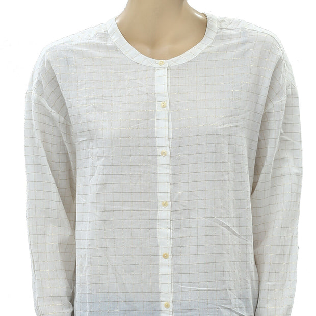 Des Petits Hauts Felicia Shimmer Tunic Top