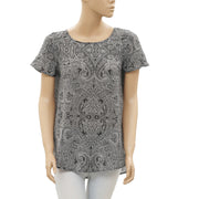 Ecote Urban Outfitters 花卉佩斯利印花衬衫上衣 S