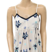 Odd Molly Anthropologie Floral Embroidered Dress  S1