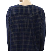 Des Petits Hauts Felicia Shimmer Blouse Top