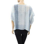 Frye x Anthropologie Pleated Box Blouse Top